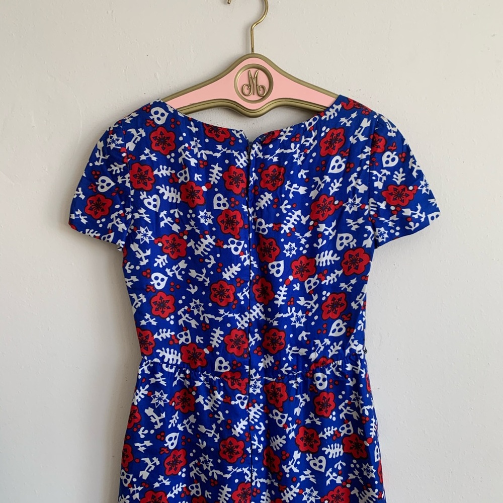 VTG Adele Simpson 1960’s Floral Midi Sheath Dress - Picture 5 of 10